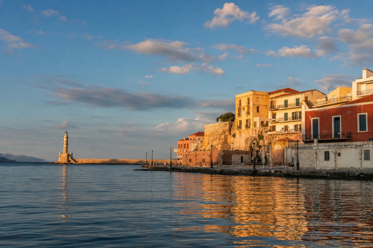 A Venetian old town on Crete, the extra region a two-week Greece itinerary can reach